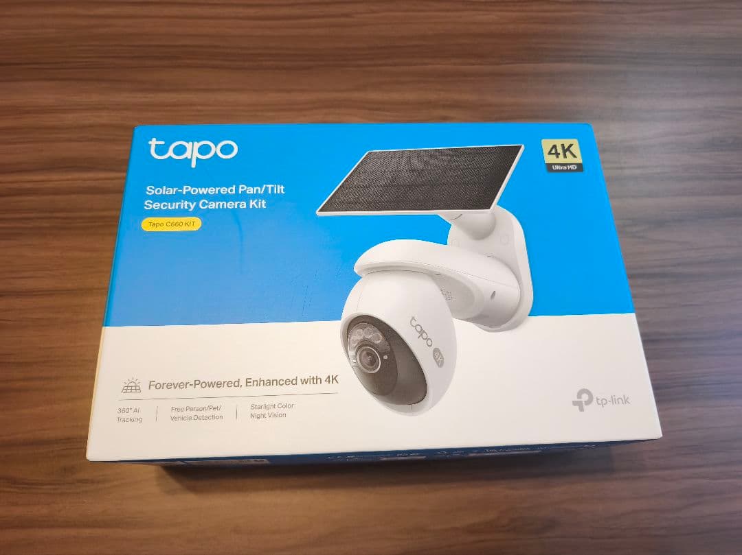 TP-Link Tapo C660 ソーラー充電 パンチルト対応 最新防犯カメラ