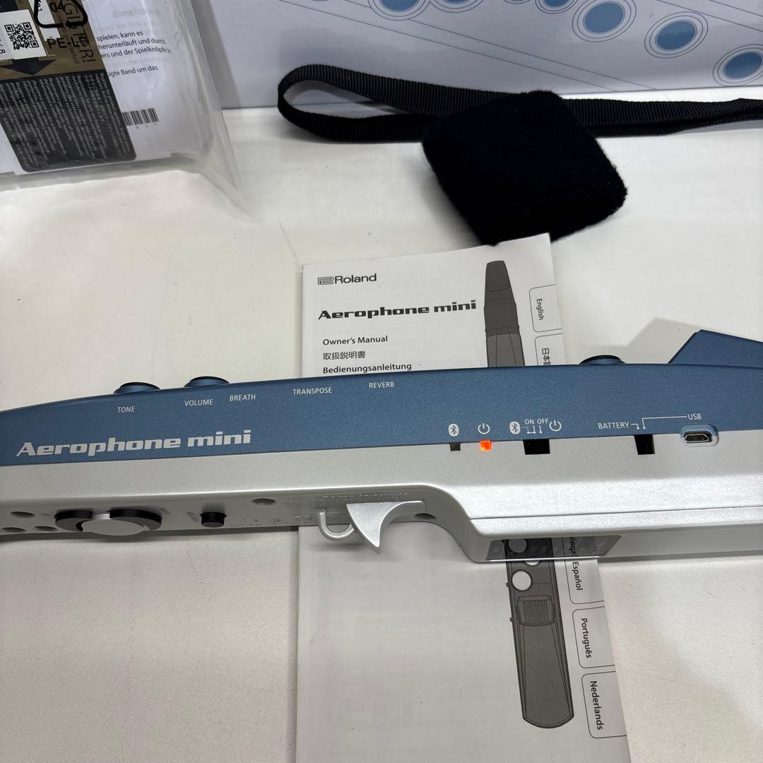 中古美品 Roland エアロフォンミニ AE-01
