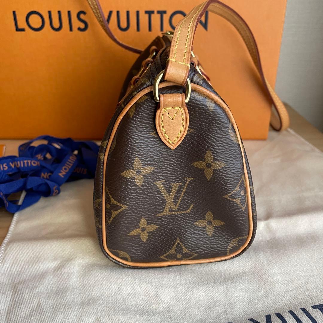 【美品】Louis Vuitton ナノスピーディ モノグラム 入手困難