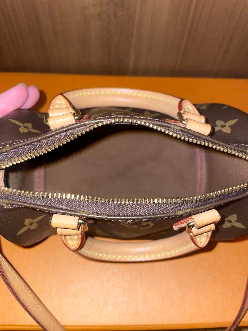【美品】Louis Vuitton ナノスピーディ モノグラム 入手困難