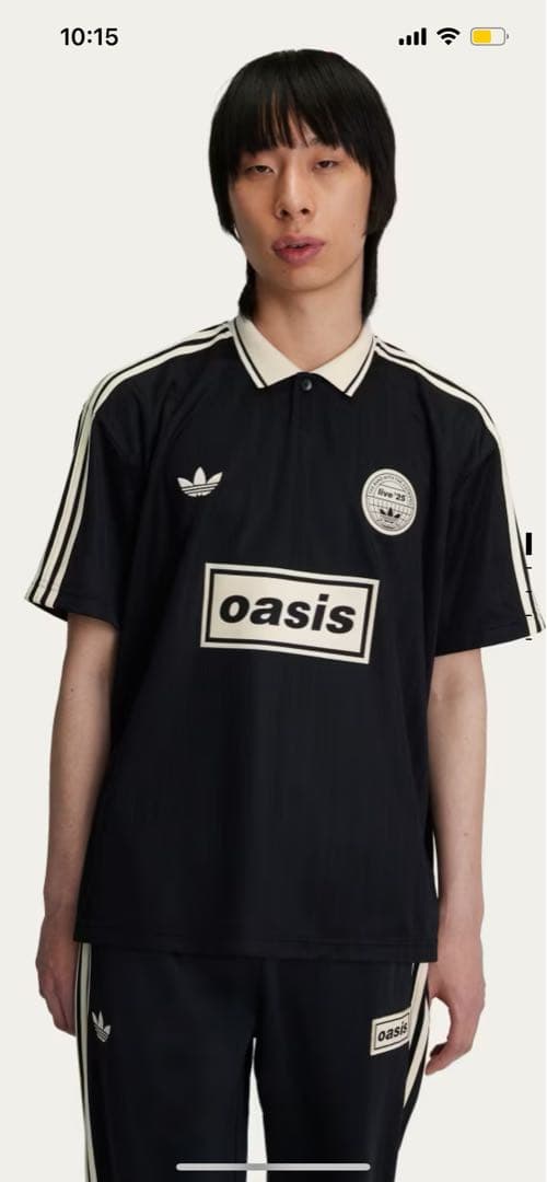 adidas oasis ジャガードジャージ(ポロシャツ) 2XL 試着のみ