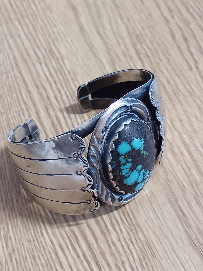 ターコイズ シルバー ブレスレット バングル