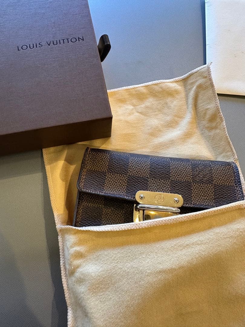 ルイ・ヴィトン　LOUIS VUITTON 財布　箱　購入明細　袋付き