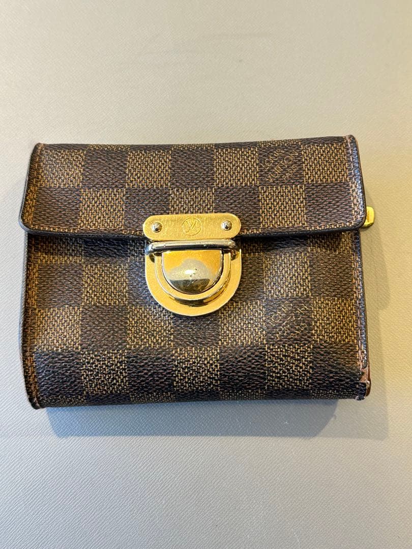 ルイ・ヴィトン　LOUIS VUITTON 財布　箱　購入明細　袋付き