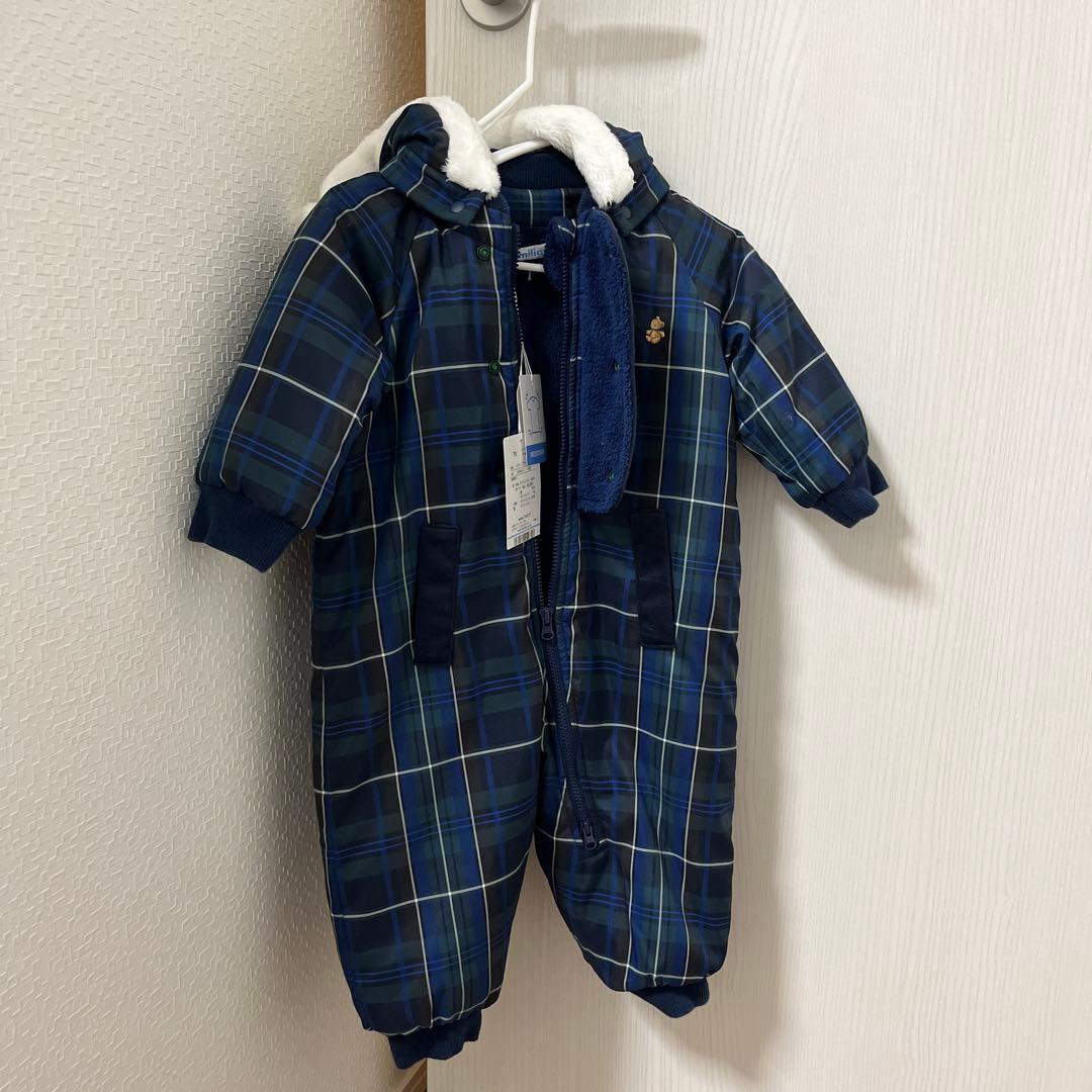 新品　ファミリアfamiliar ジャンプスーツ アウター　70cm