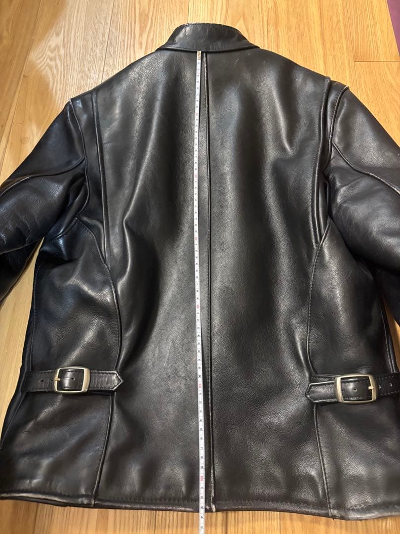 希少！vanson バンソン シングルライダース レザージャケット 黒 40