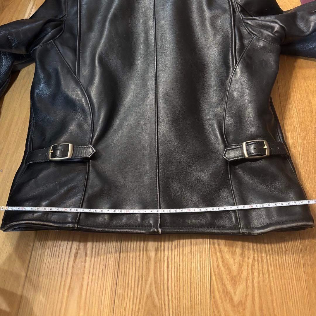 希少！vanson バンソン シングルライダース レザージャケット 黒 40