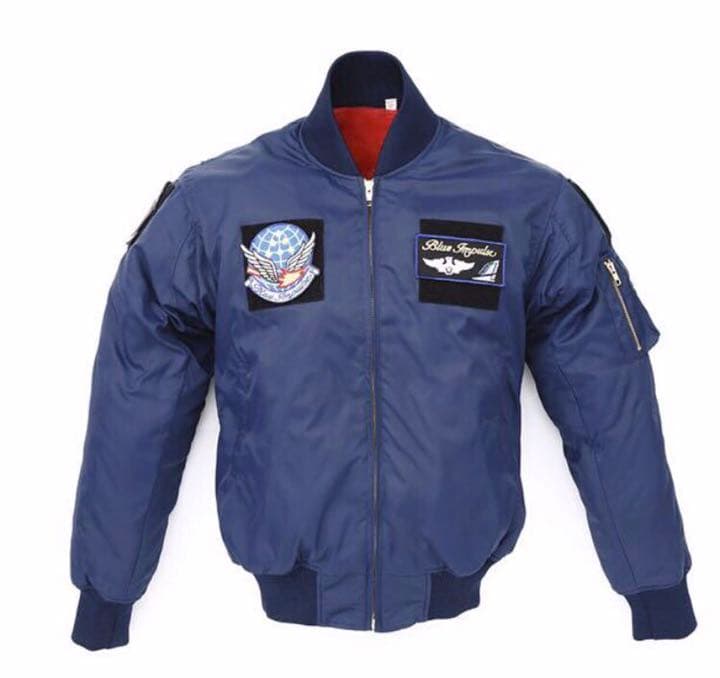 レア 希少 ブルーインパルス 松島基地帰還記念サーモライト ブルゾン ジャケット