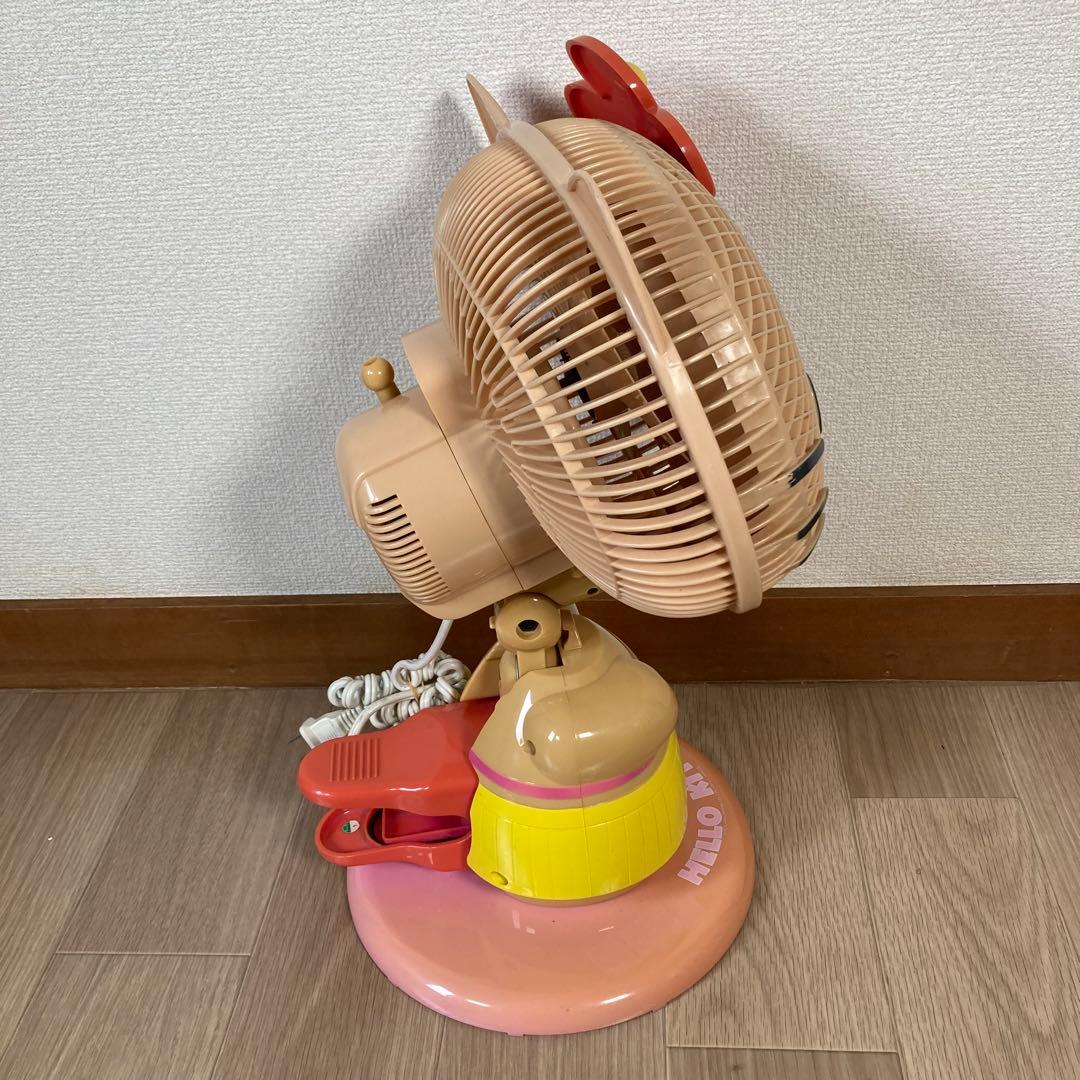 ドウシシャ ハローキティ 日焼け 扇風機 DPM-185KT