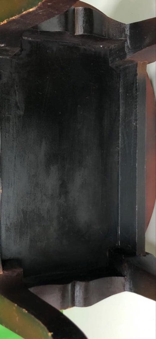 希少♦️花 ハンドペイント♦️サイドテーブル♦️猫脚　ヴィンテージ チェスト♦️送料込