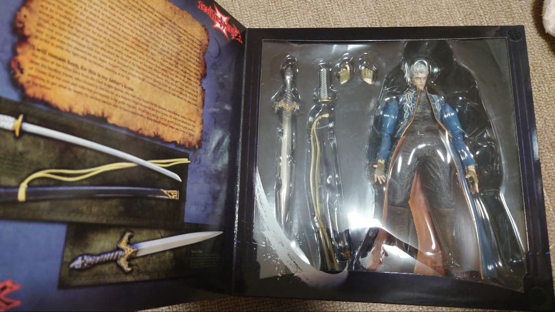 デビルメイクライ　バージル　プレイアーツ改