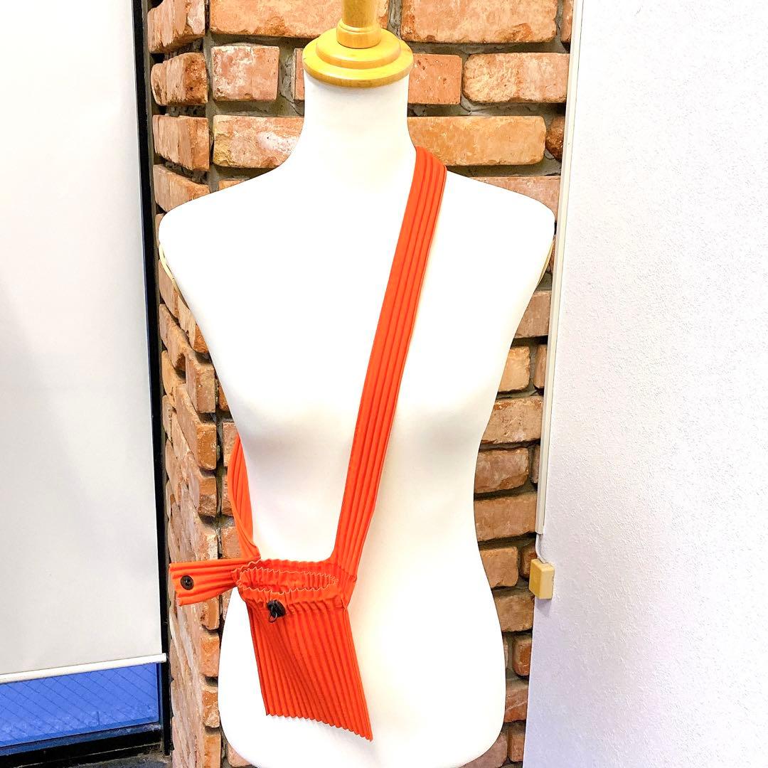 5348 美品　HOMME PLISSE イッセイミヤケ ミニショルダーポーチ