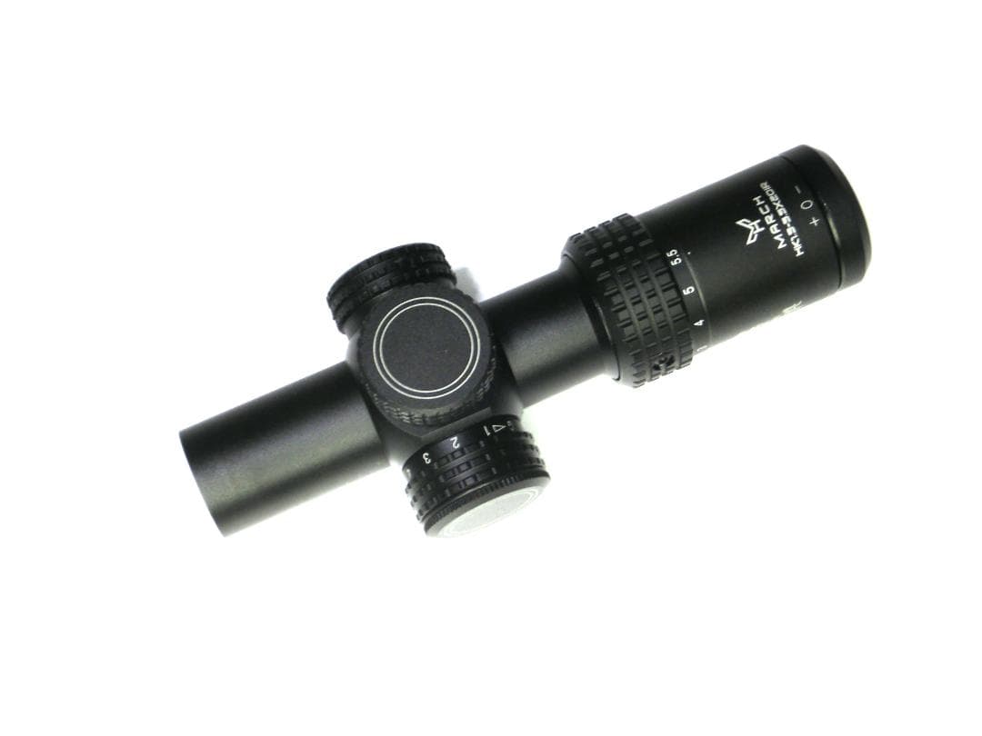 1.5-5.5x20ショートズームスコープ赤緑発光小型コンパクトスコープ新品