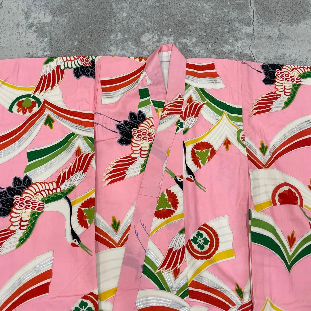 七五三　3歳着物 アンティーク着物【K3-20】