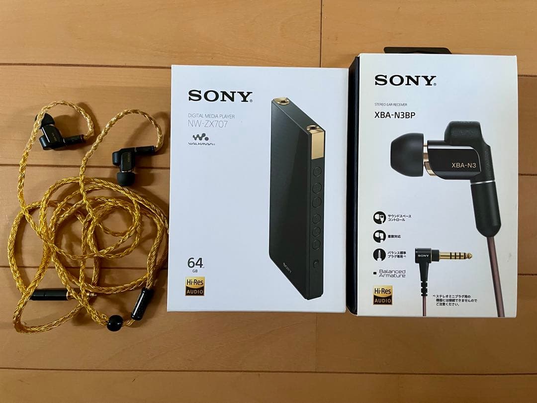 SONY NW-ZX707 ほか一式
