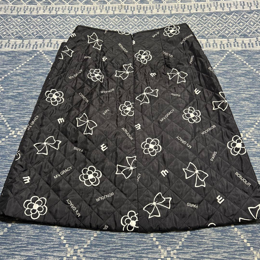 ★本日最終価格★M'S GRACY キルティングスカート 40新品未使用