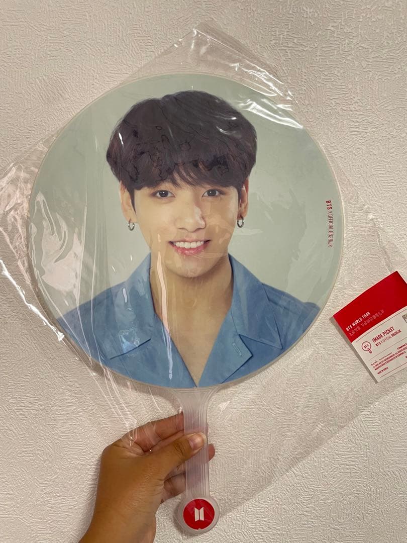 防弾少年団 BTS チョンジョングク 公式グッズ 団扇12枚