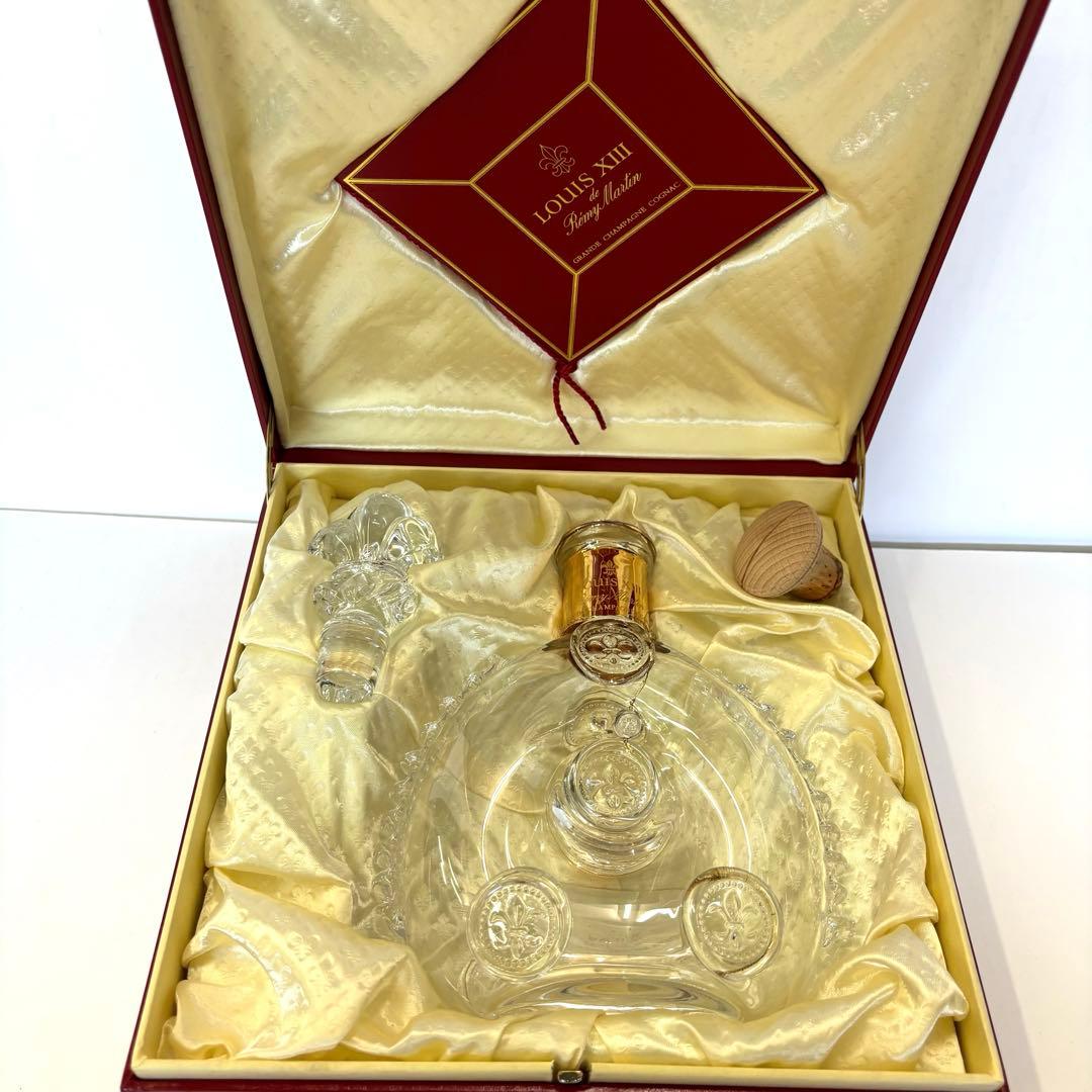 【空瓶】レミーマルタン ルイ13世 ブランデー バカラクリスタルボトル