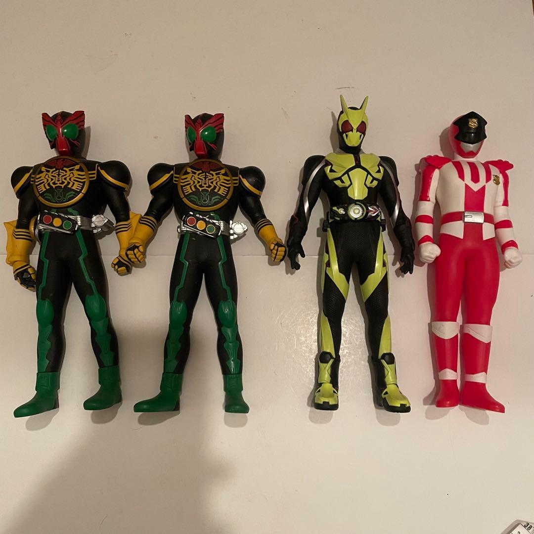 戦隊&仮面ライダー 他 ソフビ 70体 まとめ売り