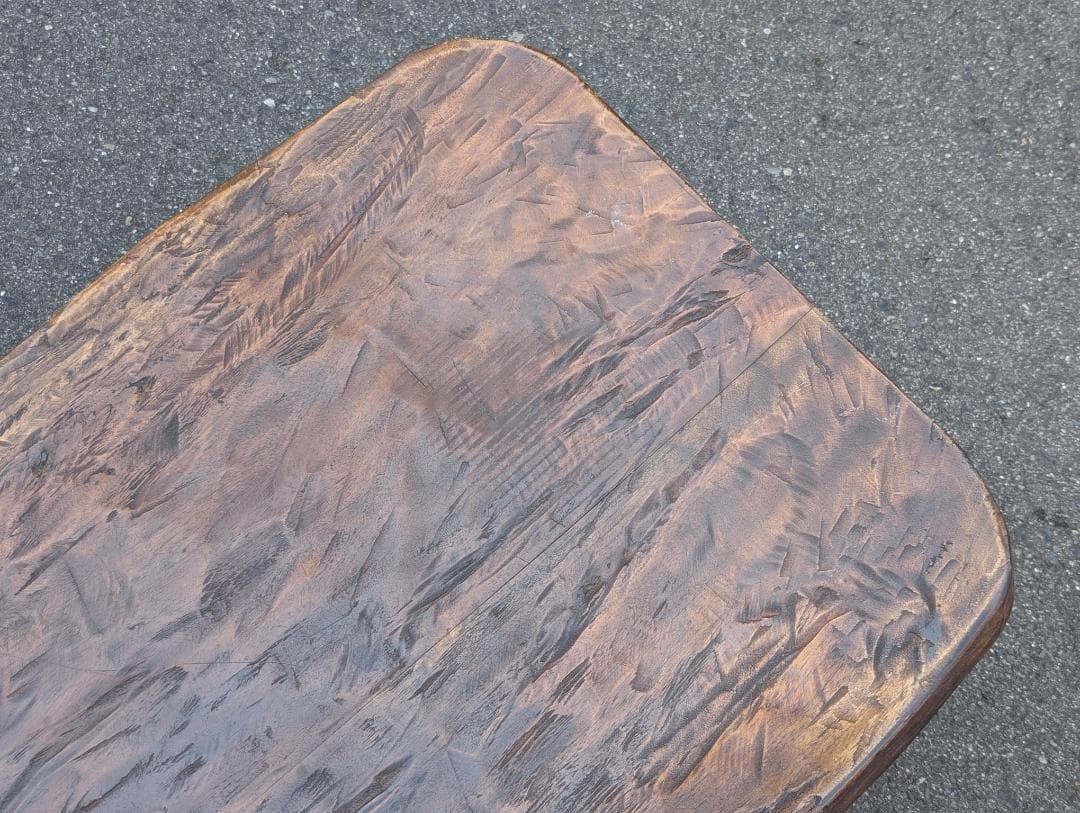 希少☆アフリカンヴィンテージ／木製ベンチ・ベッド／セヌフォ族