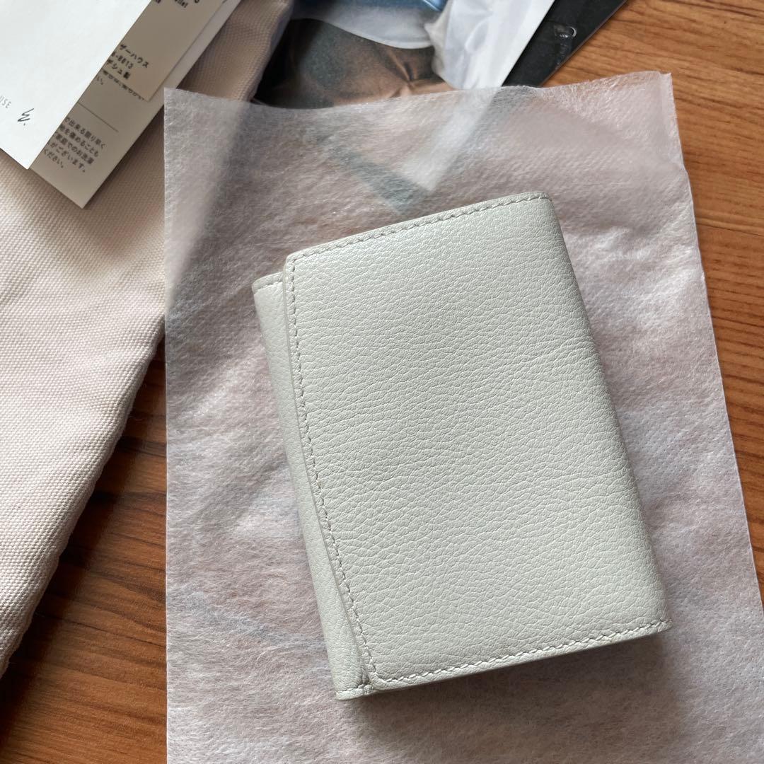 MOTHER HOUSE 　アーチコンパクト ウォレット ホワイト新品最終価格