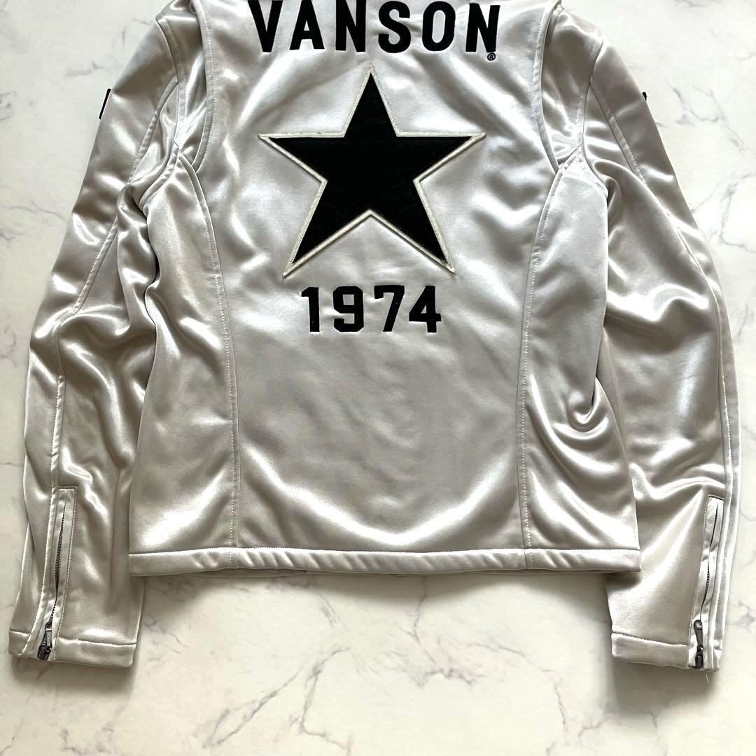 VANSON ライダースジャケット ワンスター 40周年モデル ボンディング L