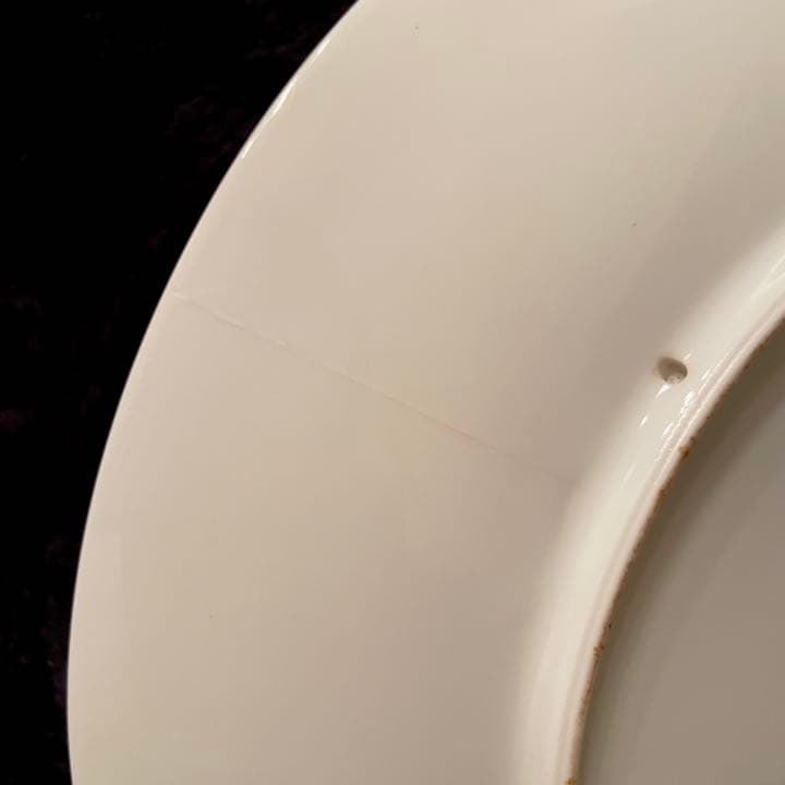 プレミアノリタケ サイン入り鶏文飾皿