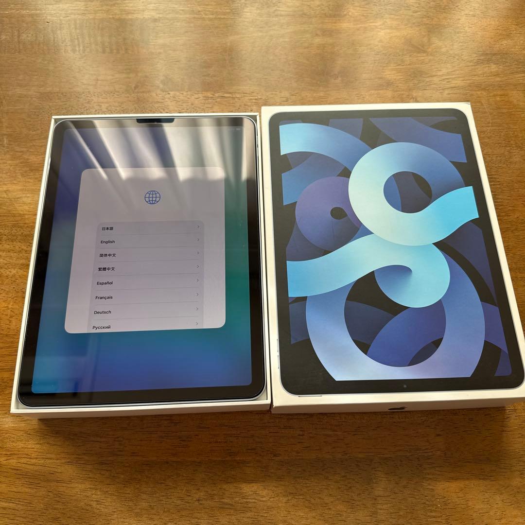 お値下げ-Apple iPad Air (第4世代) 11/256Skyblue