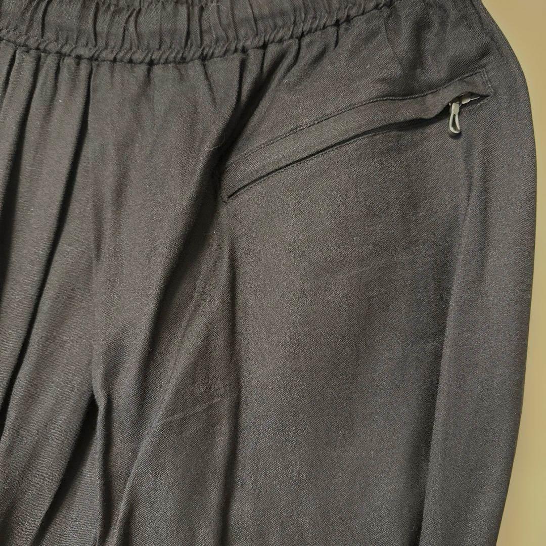 パンツ Julius Shirring Crotch Indirect Pants 2