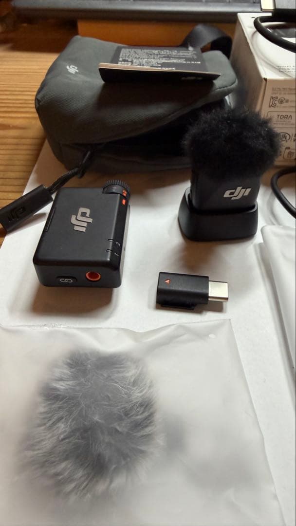 DJI Mic mini ワイヤレスマイクセット1TX 1RX