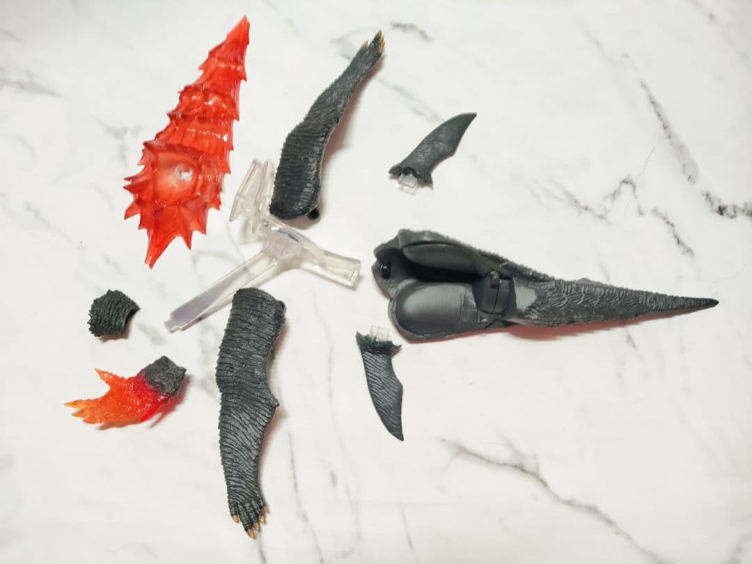 【箱なしセット】モンスターアーツガメラ2体+リボルテック・ギャオス+エフェクト