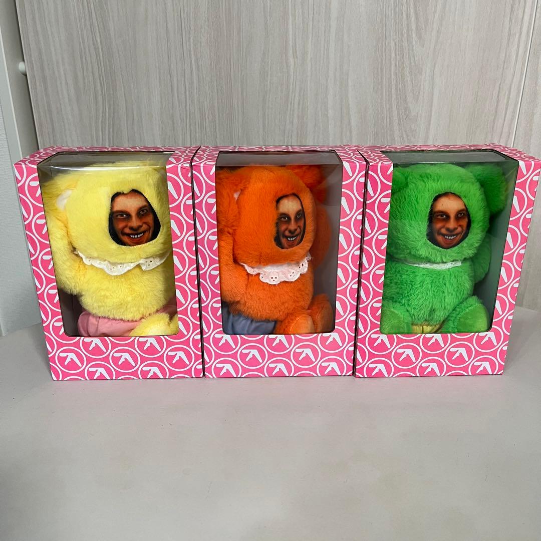 Aphex Twin Donkey Rhubard Bear ぬいぐるみ 3体