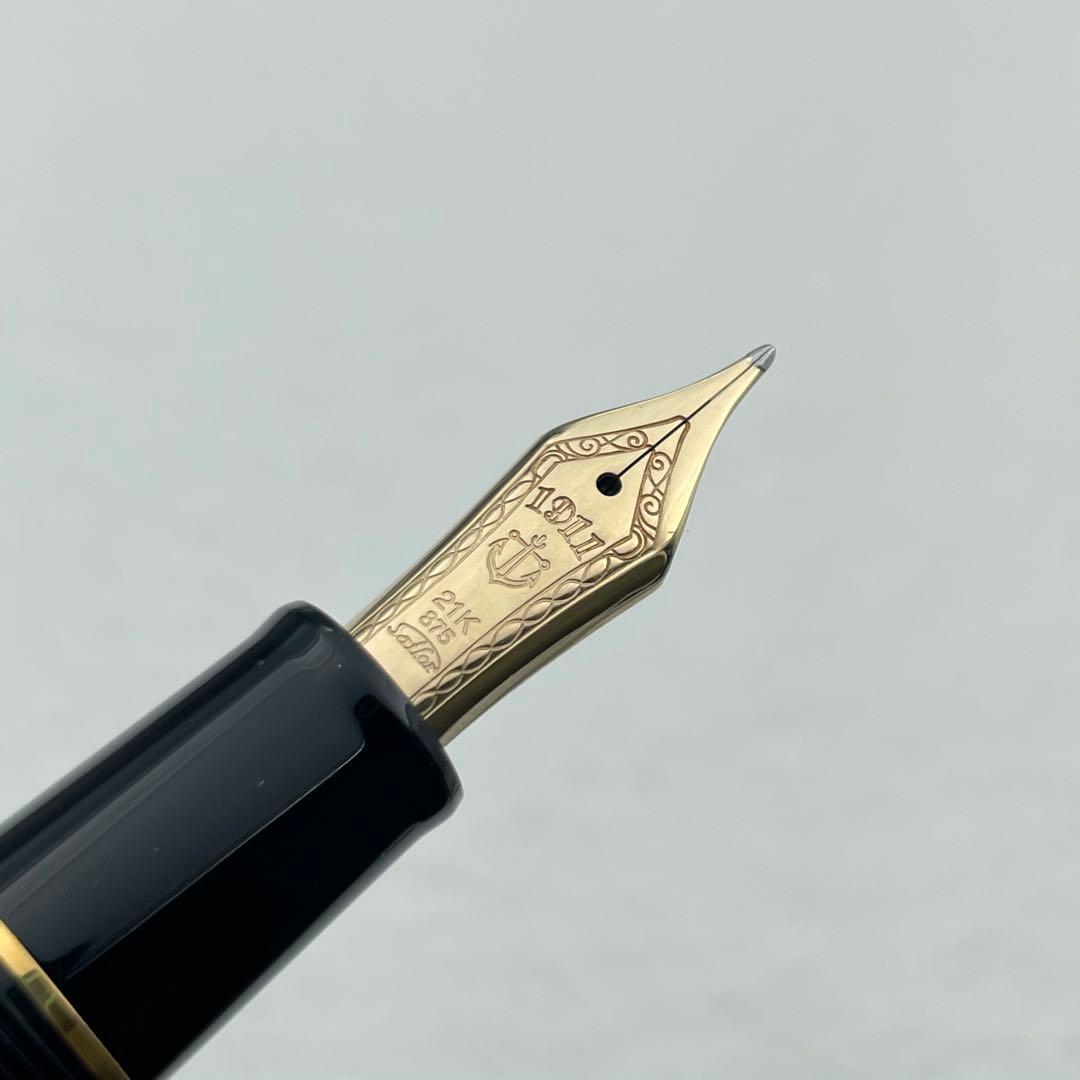 SAILOR セーラー万年筆 プロフィット21 螺鈿 星屑 黒 21K 長刀NM