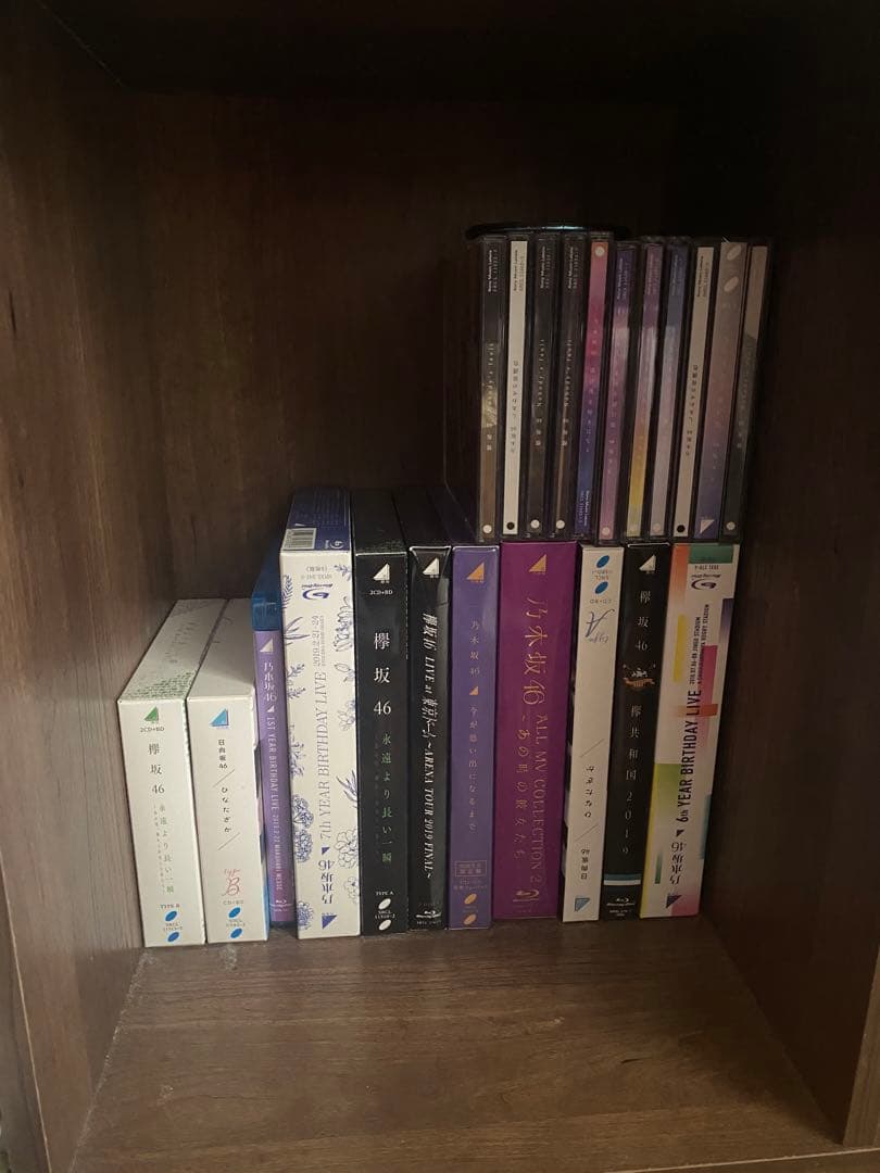 乃木坂、日向坂、欅坂DVD