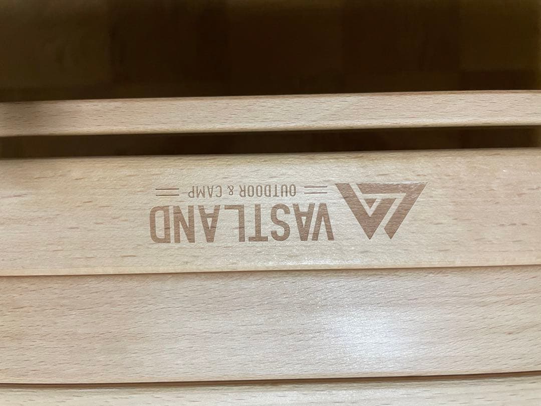 VASTLAND 天然木ロールトップテーブル