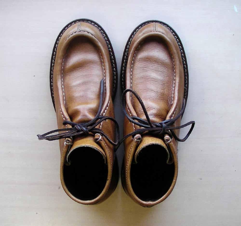ブッテロ　レザー　モカシン　ブーツ　ワラビー　26～27㎝相当