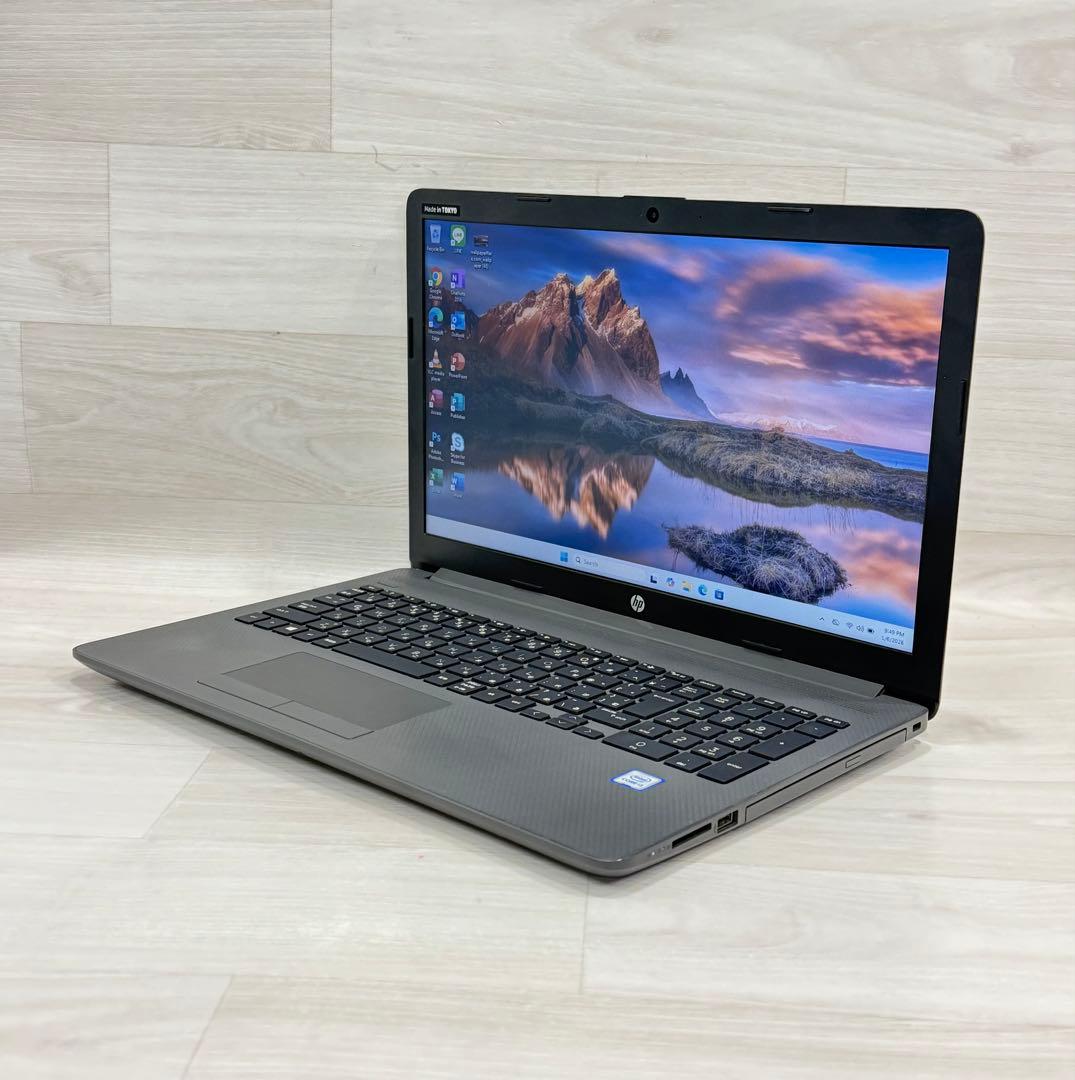 限定特価8 世代エイチピーHpノートパソコン8GB/256GB+500GフルHD