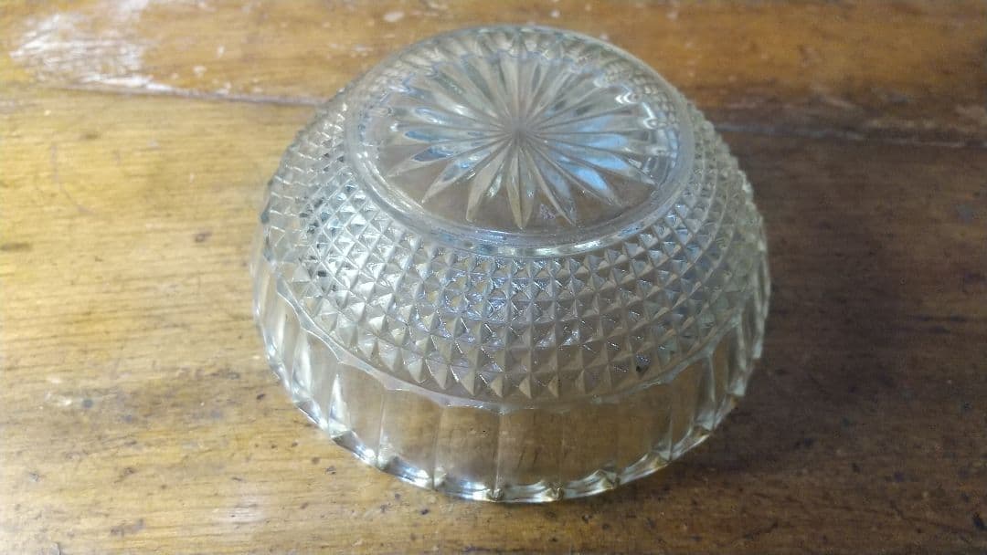 大正8年　大正時代　ガラス器　アンティーク　手仕事　１０５年前の品