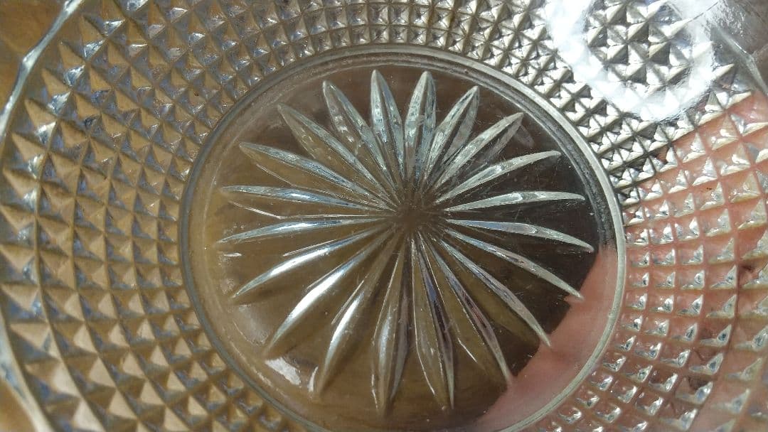 大正8年　大正時代　ガラス器　アンティーク　手仕事　１０５年前の品