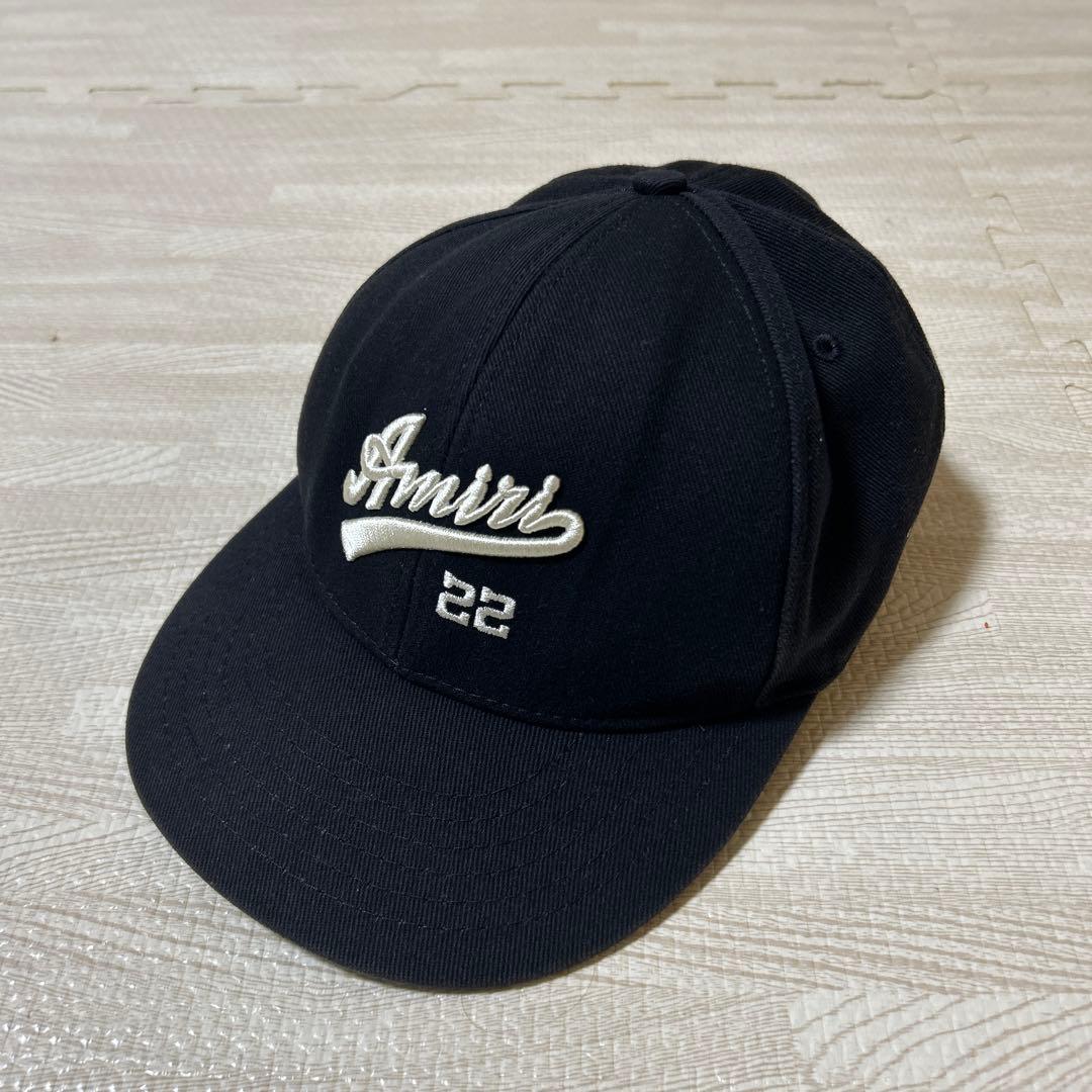AMIRI 2023 エンプロイダリーロゴキャップ　Large アミリ