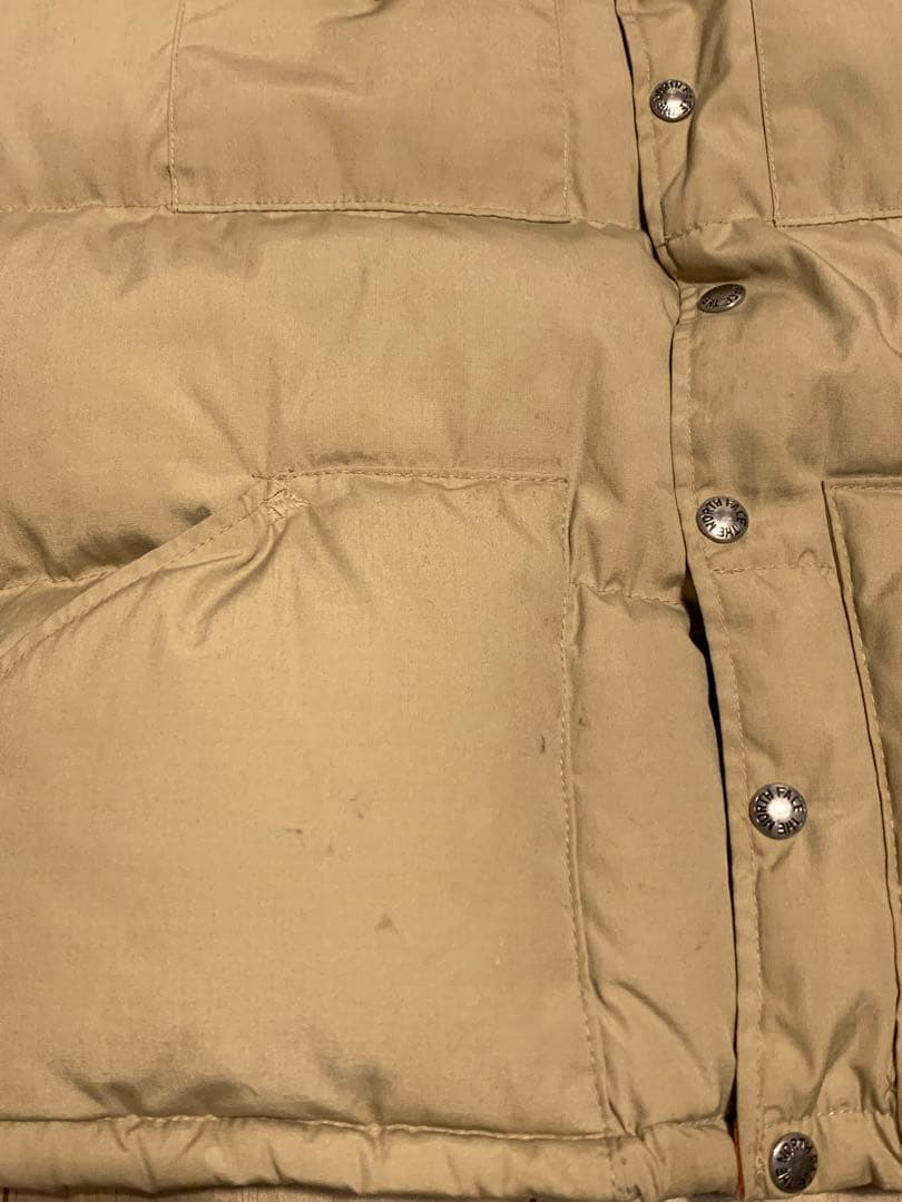70s 茶タグ THE NORTH FACE ダウンベスト