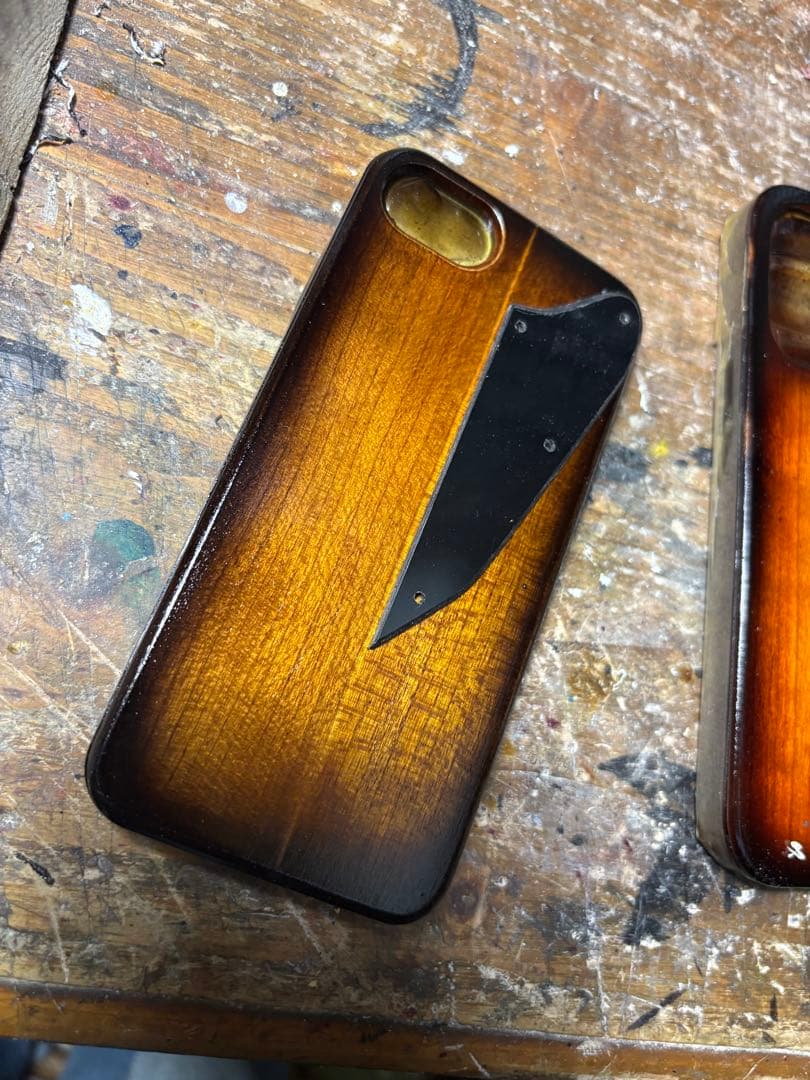 カスタム木製iPhoneケース　オーダー受付