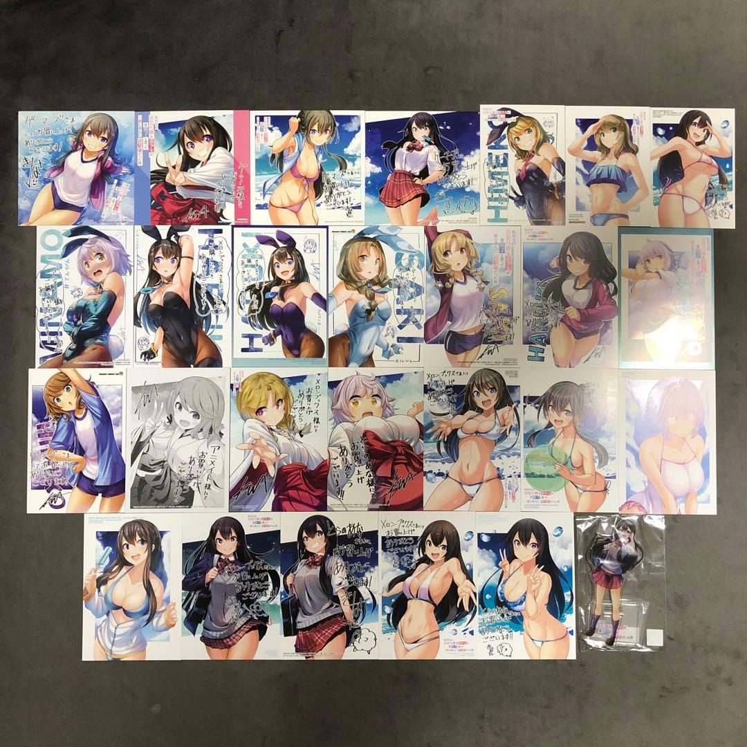 転校先の清楚可憐な美少女が 1〜7巻 店舗購入特典27点セット コミック版