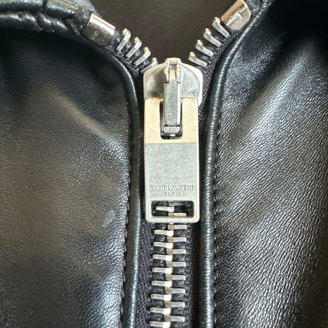 最終価格！［極上！エディ期 ］サンローラン パリ イタリア BLACK 50