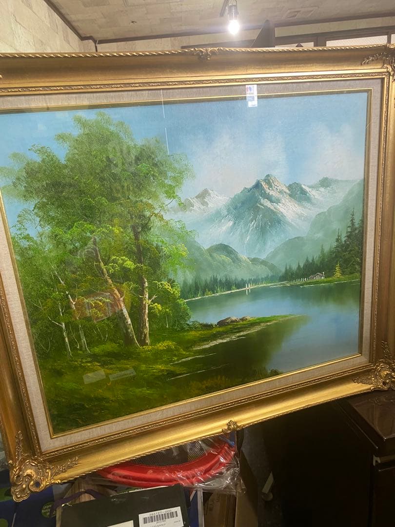 油絵　工芸品　絵画