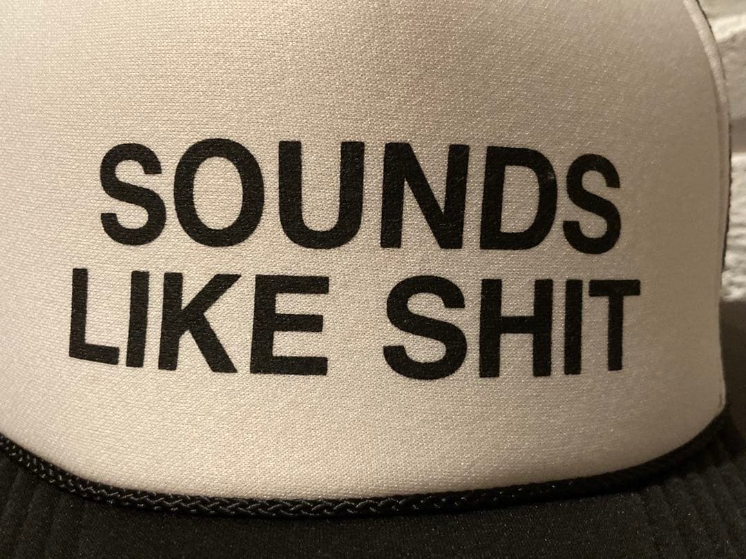 レア Hi-STANDARD SOUNDS LIKE SHIT メッシュキャップ