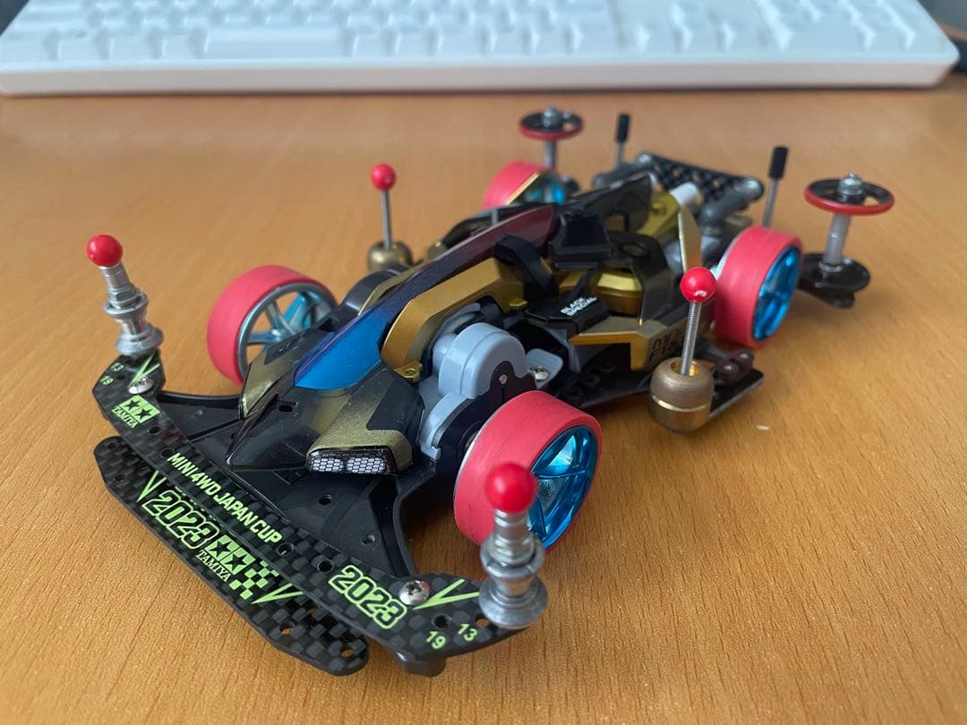 ミニ四駆　マッハフレーム　ブラックスペシャル　完成車