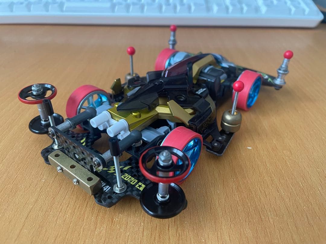 ミニ四駆　マッハフレーム　ブラックスペシャル　完成車