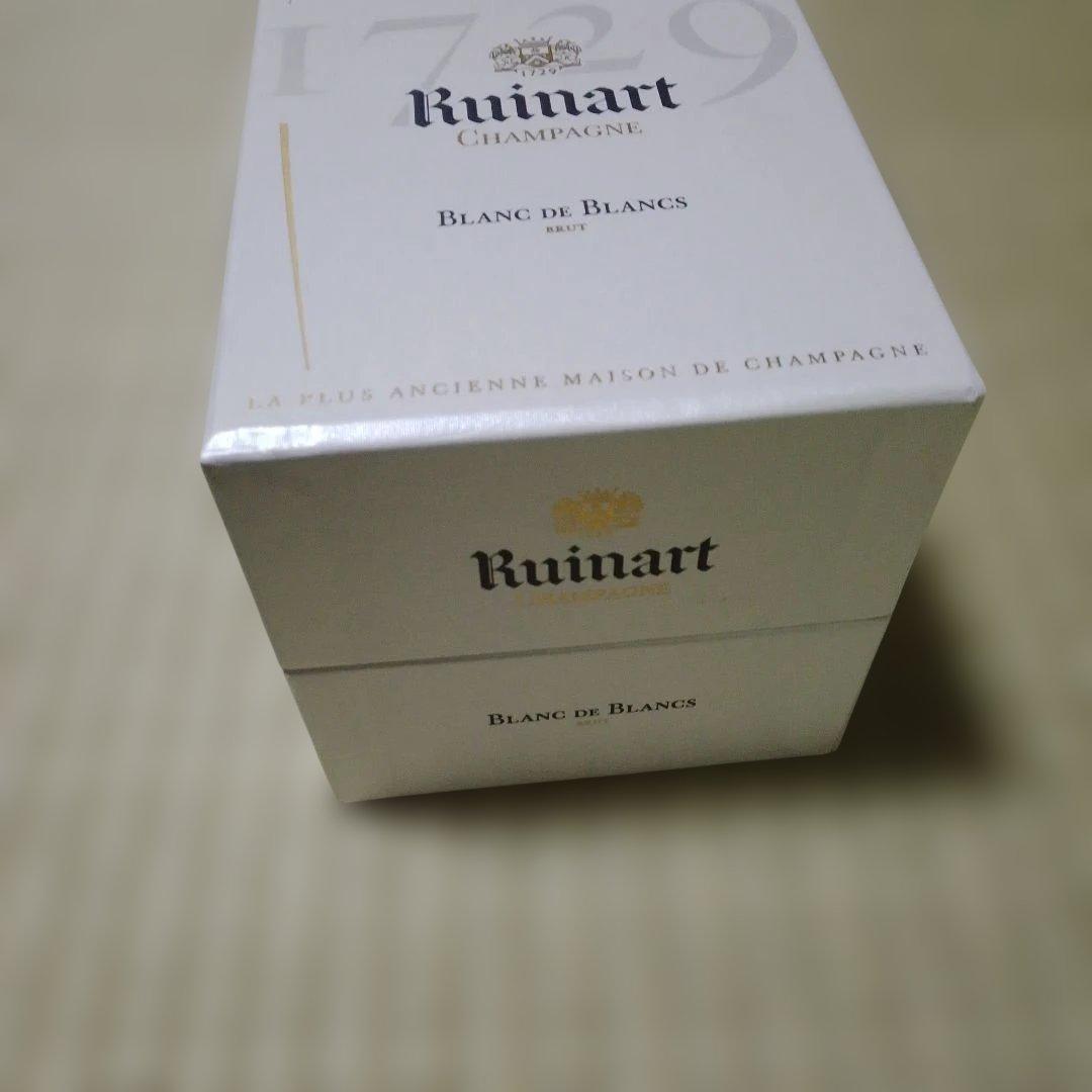 美品箱付きRuinart Blanc de Blancs シャンパン 1729年