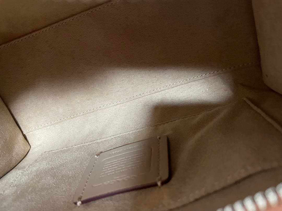 [美品] ❤️COACHアンドレア キャリーオール ピンク ハンドバッグ❤️